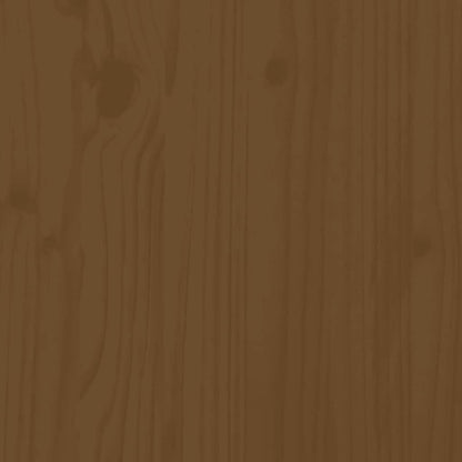 Credenza Marrone Ambra 83x41,5x100 cm in Legno Massello di Pino | homemem39
