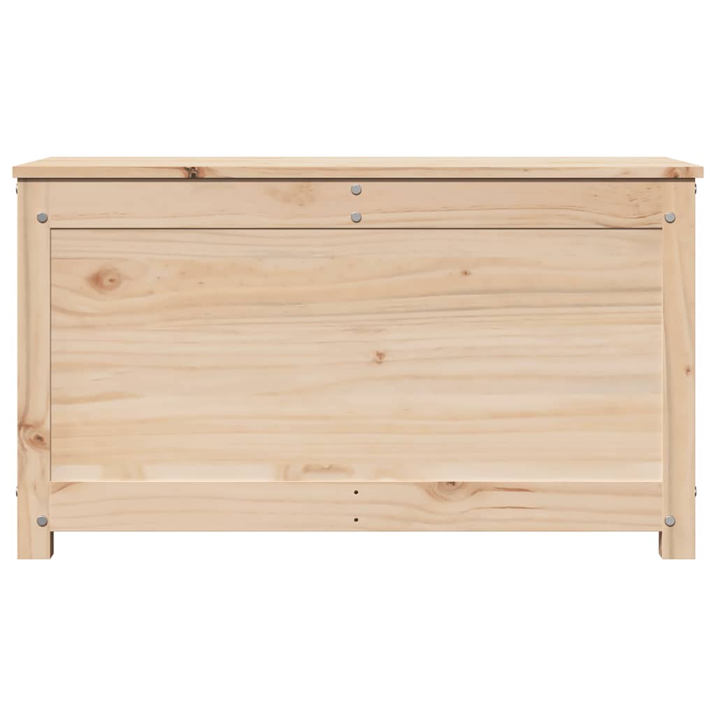 Contenitore Portaoggetti 80x40x45,5cm Legno Massello Pino - homemem39