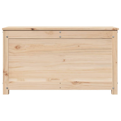 Contenitore Portaoggetti 80x40x45,5cm Legno Massello Pino - homemem39