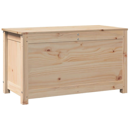 Contenitore Portaoggetti 80x40x45,5cm Legno Massello Pino