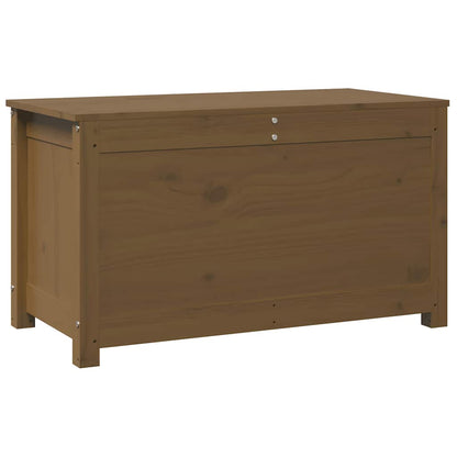 Contenitore Portaoggetti Ambra 80x40x45,5cm Legno Massello Pino - homemem39