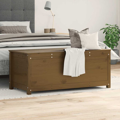 Contenitore Portaoggetti Ambra 110x50x45,5cm Massello di Pino - homemem39