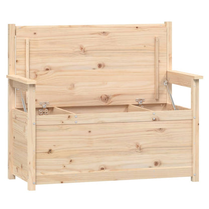 Panca 112,5x51,5x96,5 cm in Legno Massello di Pino - homemem39