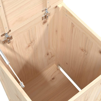 Contenitore per Bucato 44x44x76 cm Legno Massello Pino | homemem39