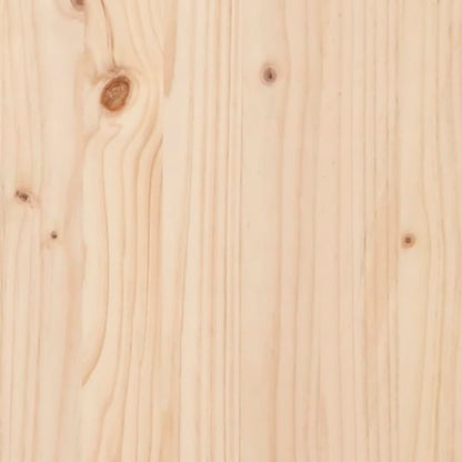 Contenitore per Bucato 44x44x76 cm Legno Massello Pino | homemem39