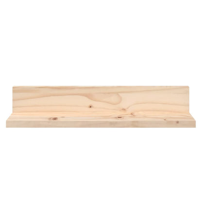 Mensole da Parete 2 pz 50x11x9cm in Legno Massello di Pino | homemem39
