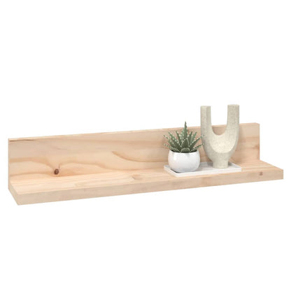 Mensole da Parete 2 pz 50x11x9cm in Legno Massello di Pino | homemem39