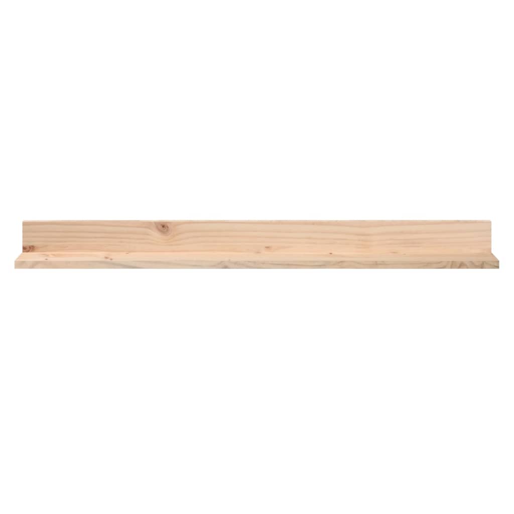Mensole da Parete 2 pz 110x11x9cm in Legno Massello di Pino | homemem39