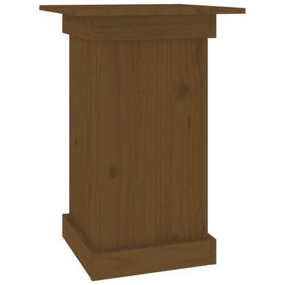 Portafiori Marrone Ambra 40x40x60 cm in Legno Massello di Pino