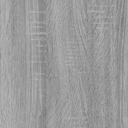Mobile Bagno e Lavabo Integrato Grigio Sonoma Legno Multistrato | homemem39