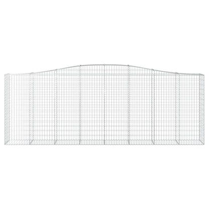 Cesto Gabbione ad Arco 400x50x140/160 cm Ferro Zincato - homemem39