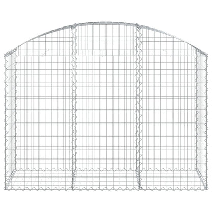 Cesto Gabbione ad Arco 150x50x100/120 cm Ferro Zincato - homemem39