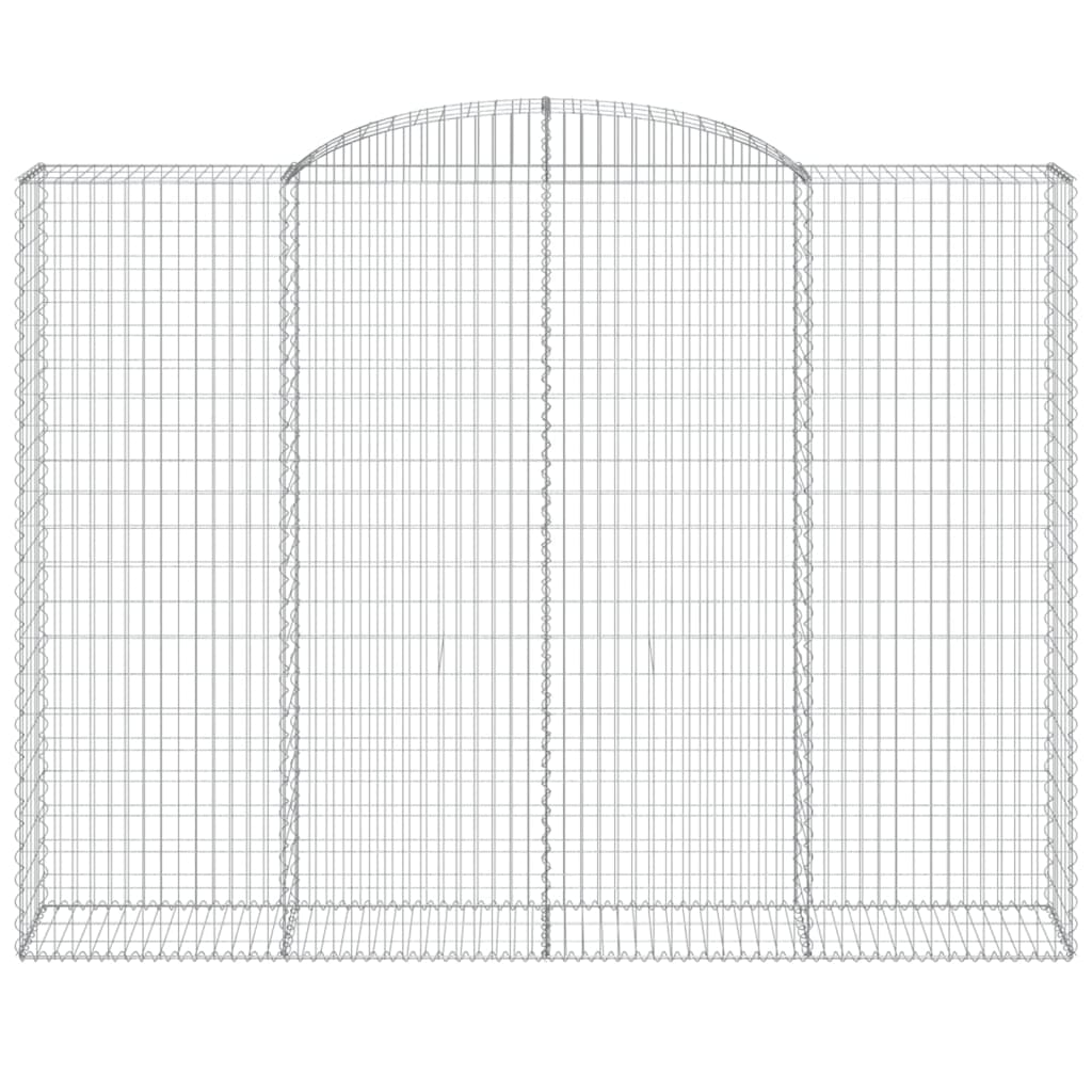 Cesto Gabbione ad Arco 300x50x220/240 cm Ferro Zincato - homemem39