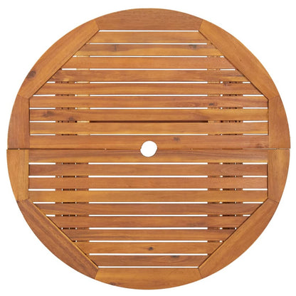Set da Pranzo per Giardino 5 pz in Legno Massello di Acacia | homemem39