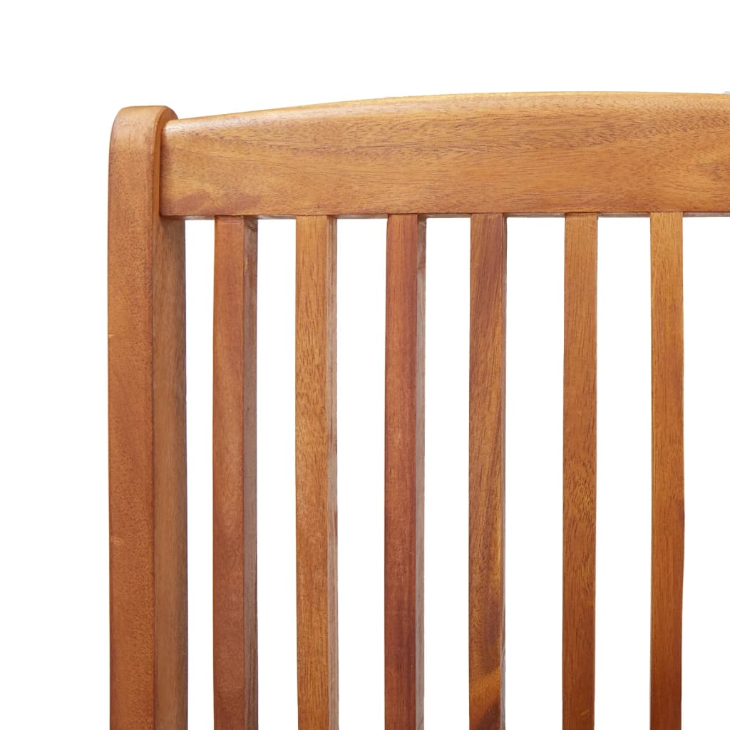 Set da Pranzo per Giardino 5 pz in Legno Massello di Acacia | homemem39