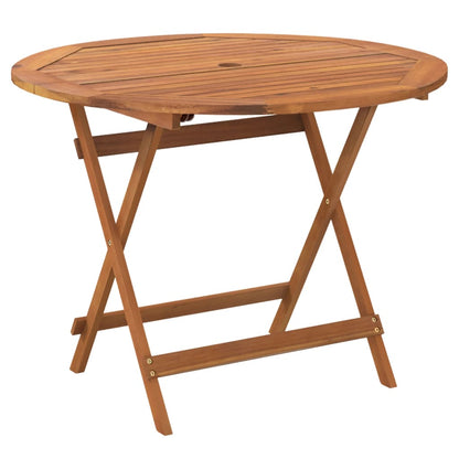 Set da Pranzo per Giardino 5 pz in Legno Massello di Acacia | homemem39