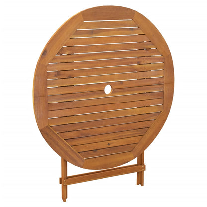 Set da Pranzo per Giardino 5 pz in Legno Massello di Acacia | homemem39