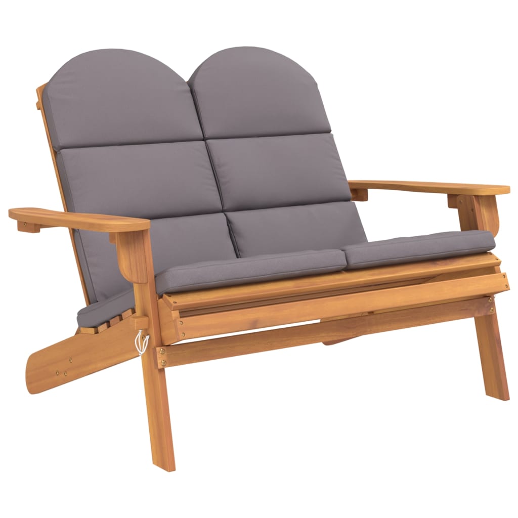 Set Salotto da Giardino Adirondack 3pz Legno Massello di Acacia | homemem39