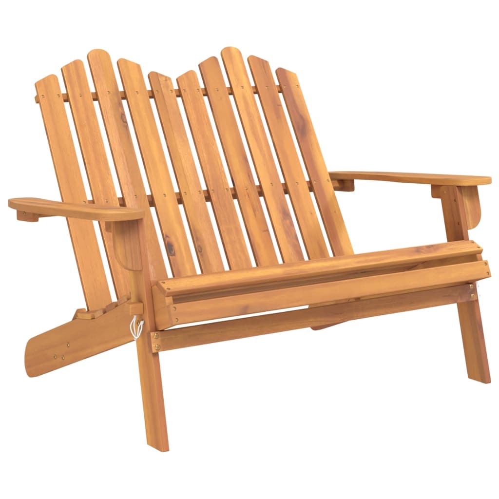 Set Salotto da Giardino Adirondack 5pz Legno Massello di Acacia | homemem39