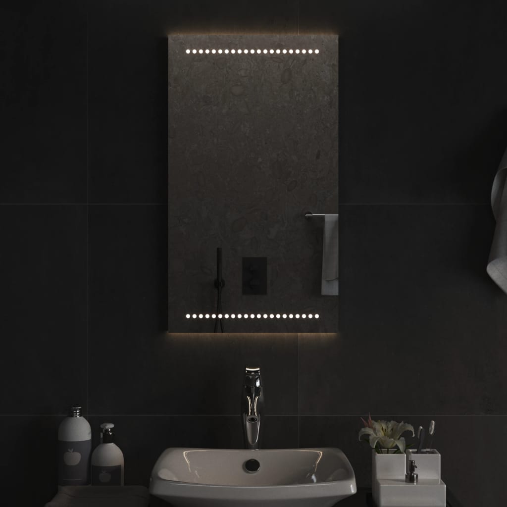 Specchio da Bagno con Luci LED 40x70 cm