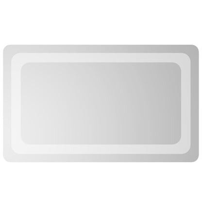 Specchio da Bagno con Luci LED 30x50 cm