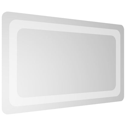 Specchio da Bagno con Luci LED 30x50 cm