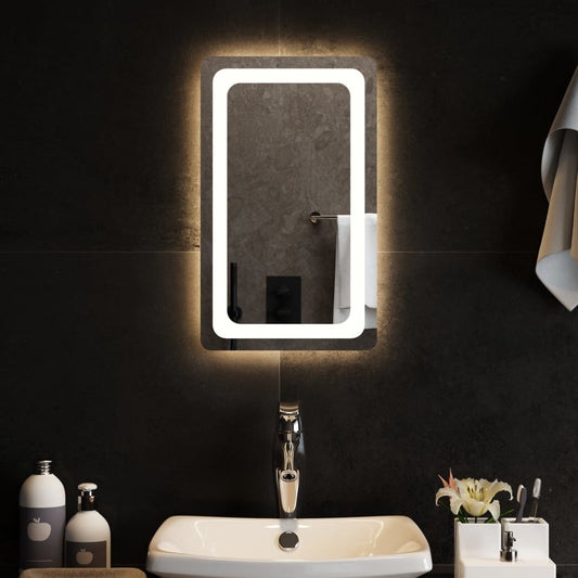Specchio da Bagno con Luci LED 30x50 cm