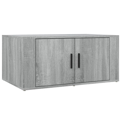 Tavolino da Salotto Grigio Sonoma 80x50x36 cm Legno Multistrato | homemem39