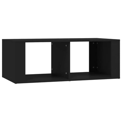 Tavolino da Salotto Nero 100x50x36 cm in Legno Multistrato | homemem39