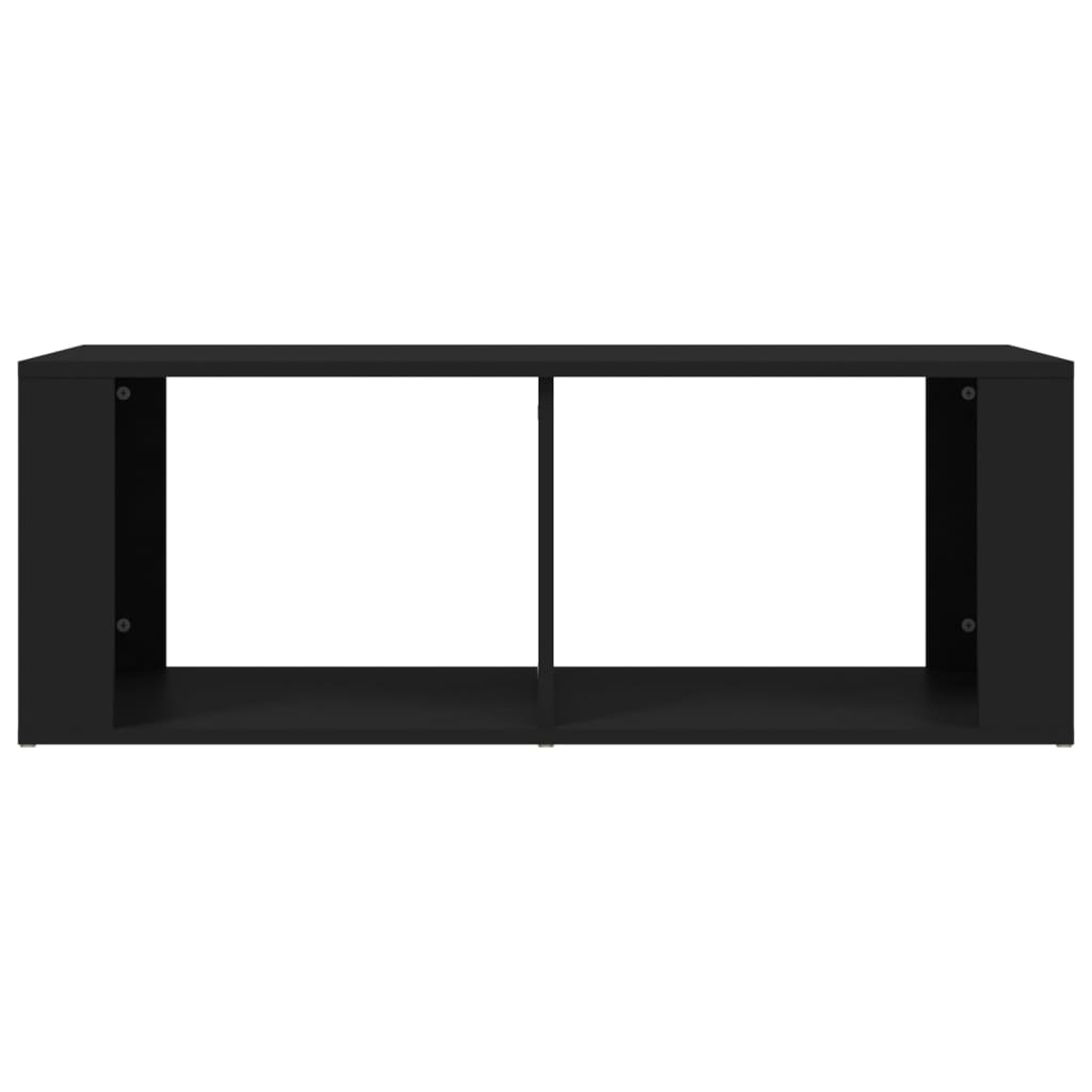 Tavolino da Salotto Nero 100x50x36 cm in Legno Multistrato | homemem39
