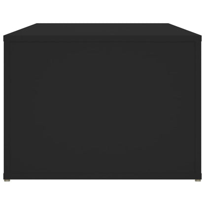 Tavolino da Salotto Nero 100x50x36 cm in Legno Multistrato | homemem39