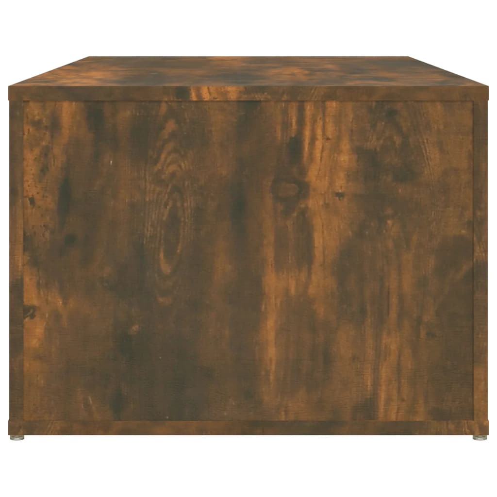 Tavolino da Salotto Rovere Fumo 100x50x36 cm Legno Multistrato | homemem39