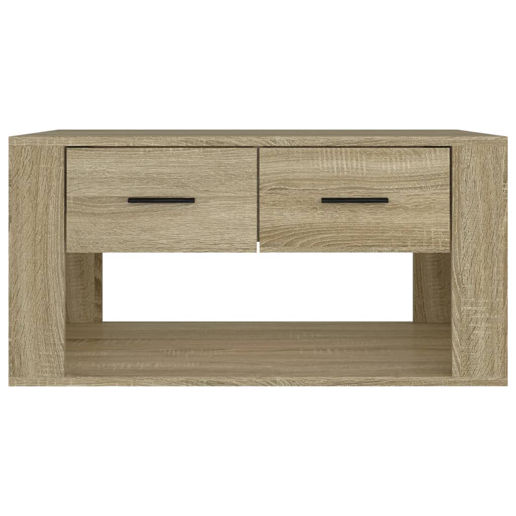Tavolino da Salotto Rovere Sonoma 80x50x40 cm Legno Multistrato | homemem39