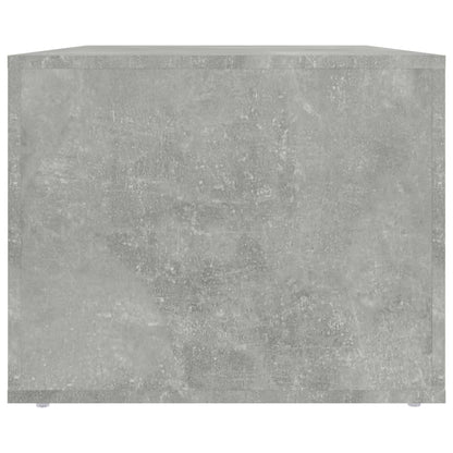 Tavolino da Salotto Grigio Cemento 80x50x40cm Legno Multistrato | homemem39