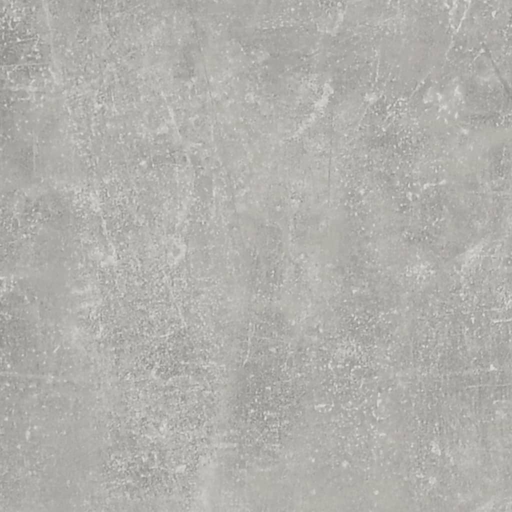 Tavolino da Salotto Grigio Cemento 80x50x40cm Legno Multistrato | homemem39