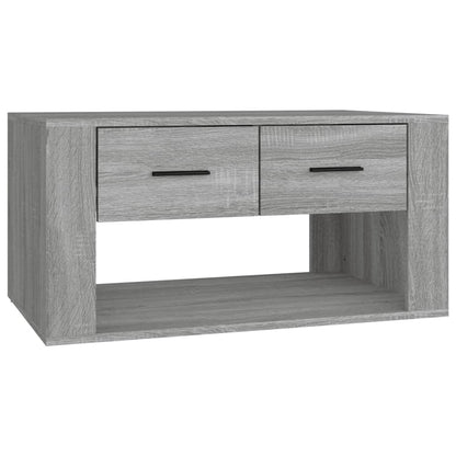 Tavolino da Salotto Grigio Sonoma 80x50x40 cm Legno Multistrato | homemem39