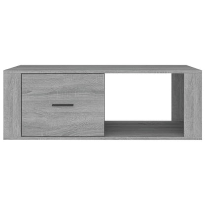 Tavolino Salotto Grigio Sonoma 100x50,5x35 cm Legno Multistrato | homemem39