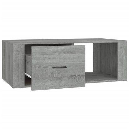 Tavolino Salotto Grigio Sonoma 100x50,5x35 cm Legno Multistrato | homemem39