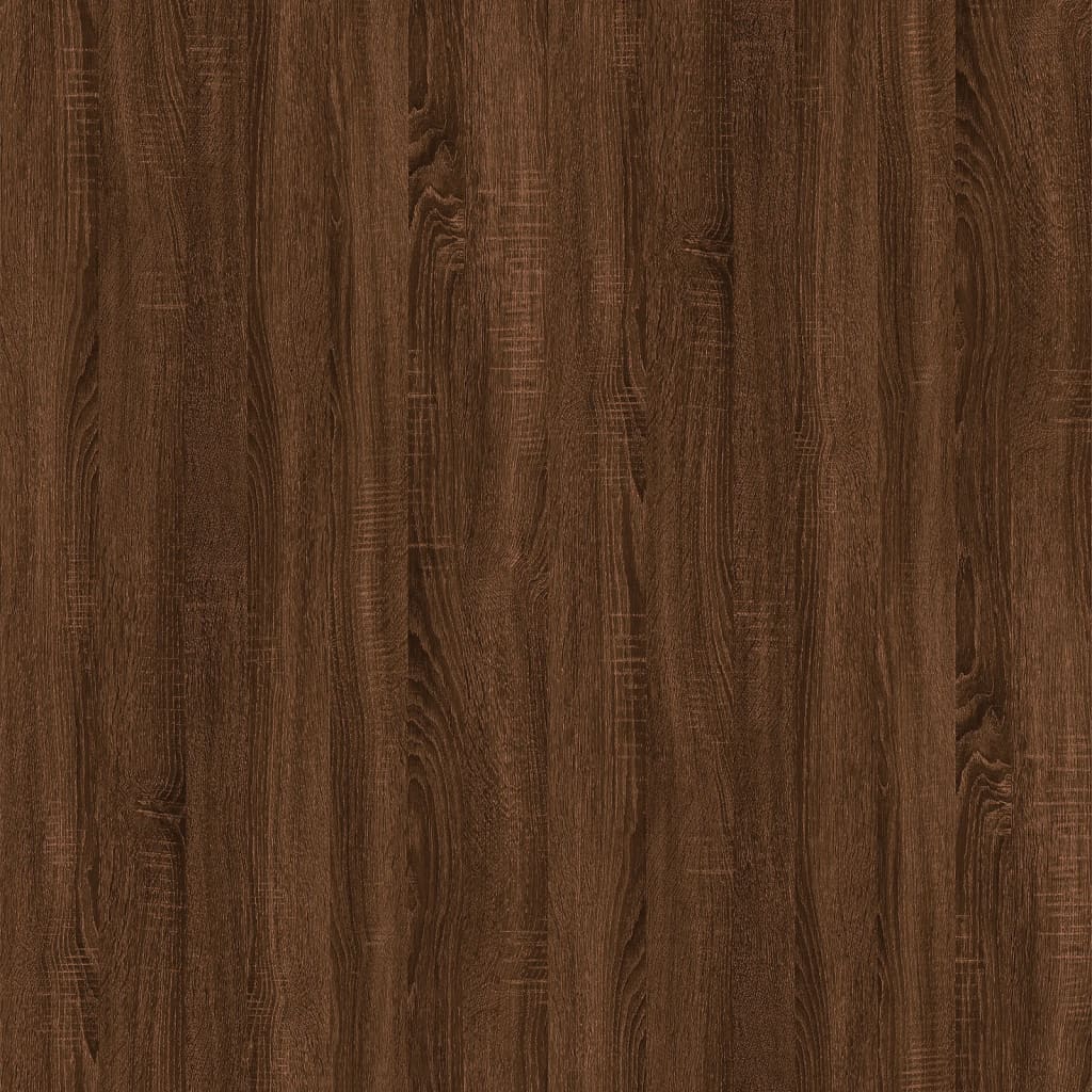 Tavolino Salotto Rovere Marrone 100x50,5x35cm Legno Multistrato | homemem39