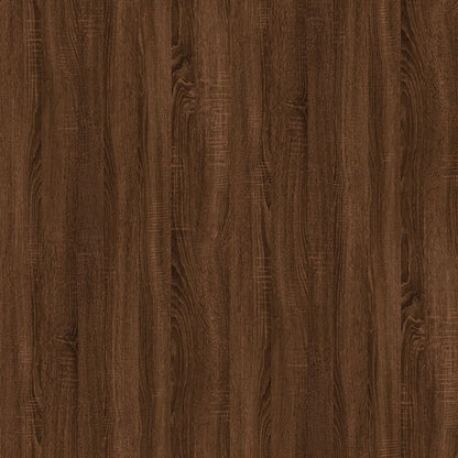 Tavolino Salotto Rovere Marrone 100x50,5x35cm Legno Multistrato | homemem39