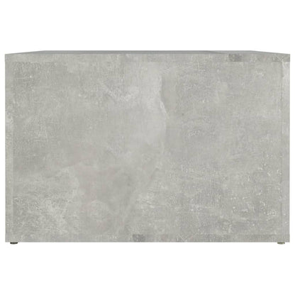 Comodino Grigio Cemento 57x55x36 cm in Legno Multistrato - homemem39