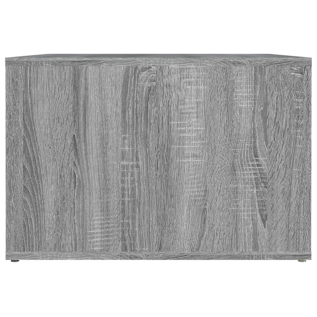 Comodino Grigio Sonoma 57x55x36 cm in Legno Multistrato - homemem39
