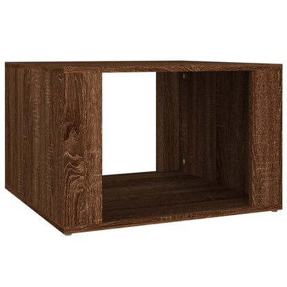 Comodino Rovere Marrone 57x55x36 cm in Legno Multistrato - homemem39
