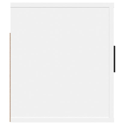 Mobile Porta TV a Parete Bianco 100x34,5x40 cm