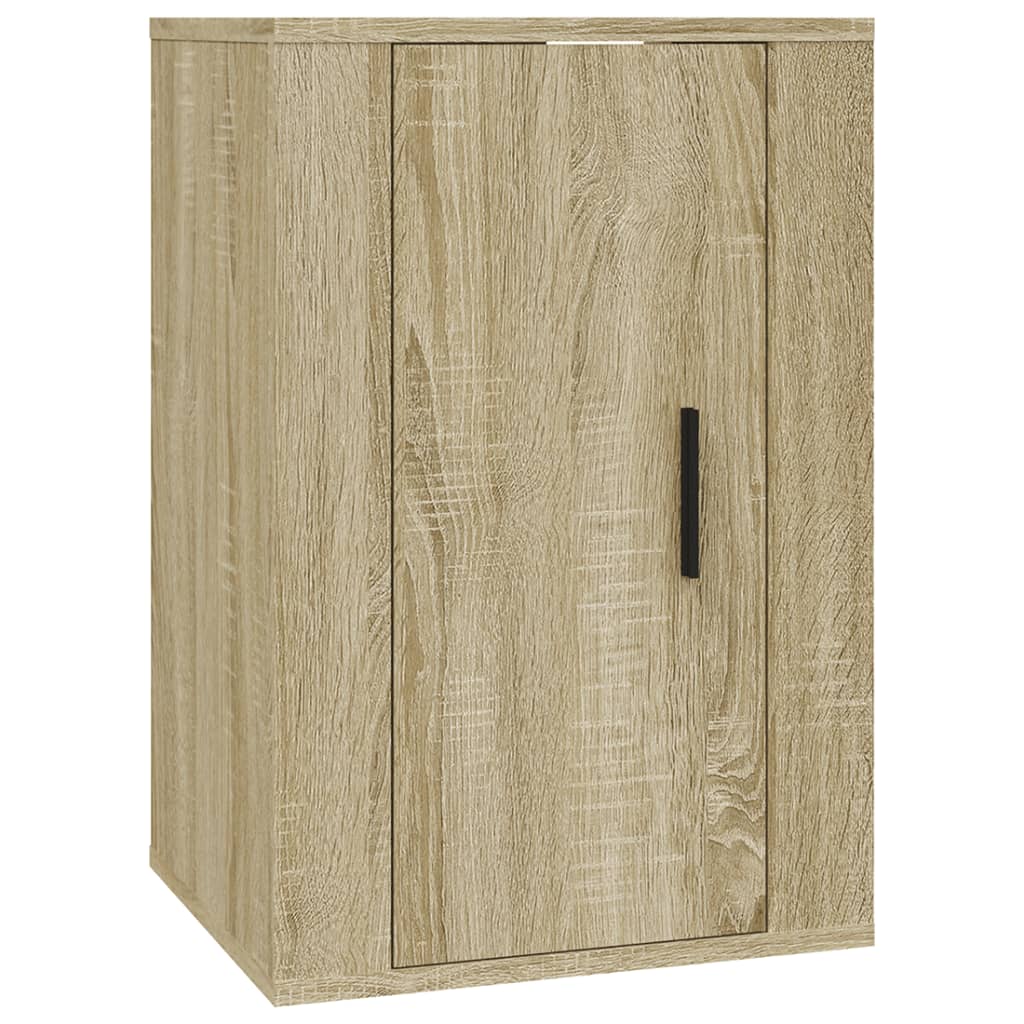 Mobile Porta TV a Parete Rovere Sonoma 40x34,5x60 cm - homemem39