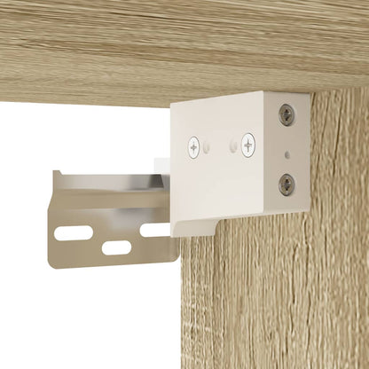 Mobili Porta TV a Parete 2 pz Rovere Sonoma 40x34,5x60 cm - homemem39