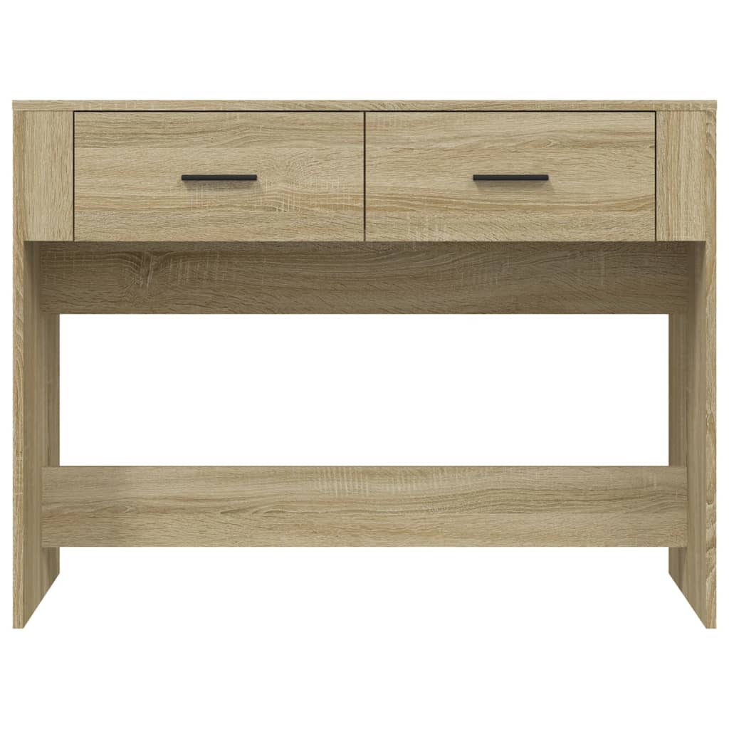 Tavolo Consolle Rovere Sonoma 100x39x75 cm in Legno Multistrato - homemem39