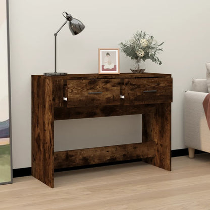Tavolo Consolle 100x39x75 cm in legno multistrato