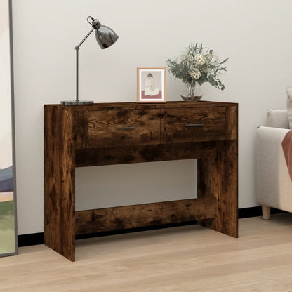 Tavolo Consolle 100x39x75 cm in legno multistrato