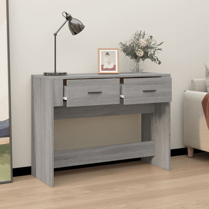 Tavolo Consolle 100x39x75 cm in legno multistrato